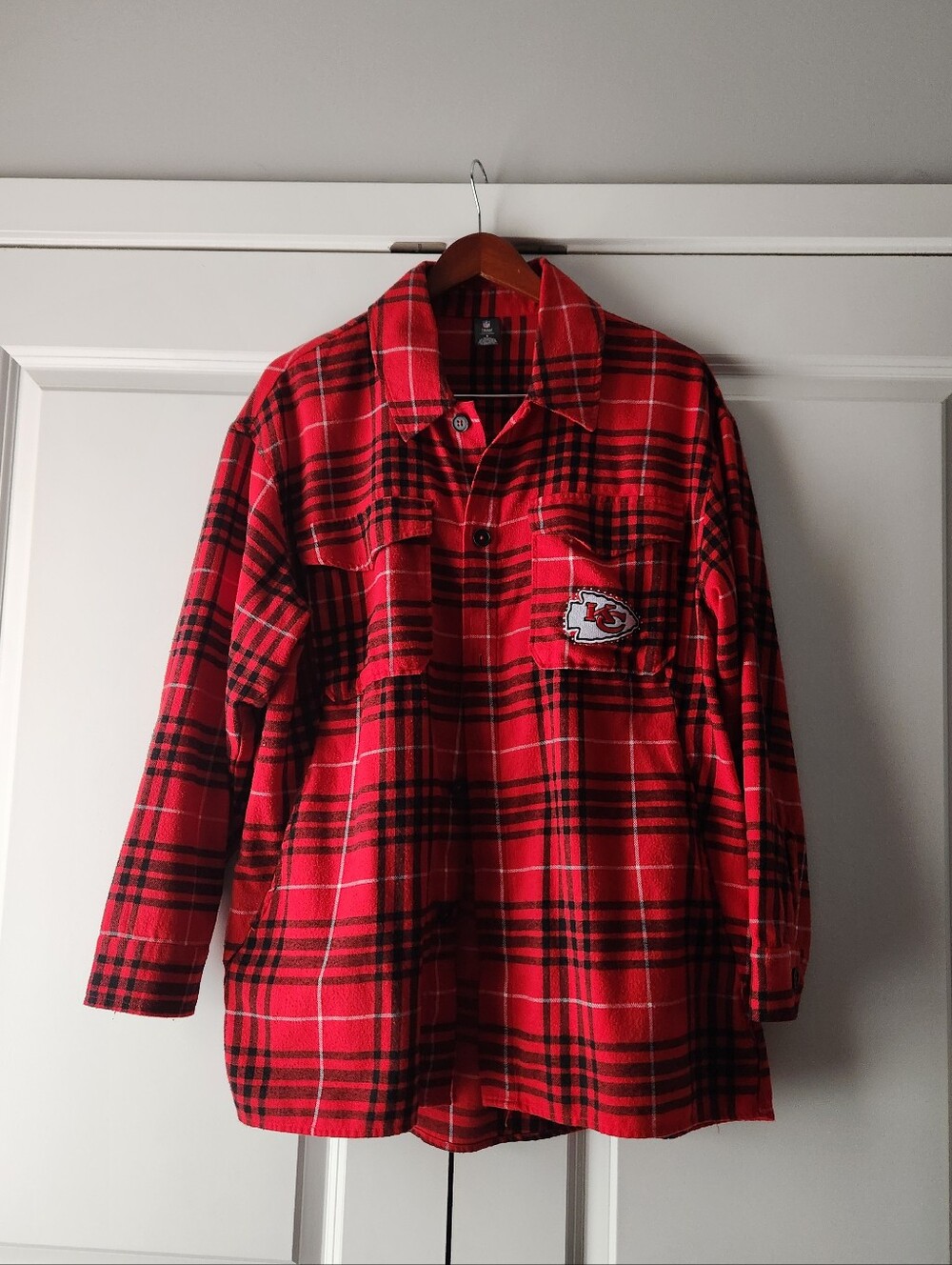 KC Chiefs Flannel Shirt